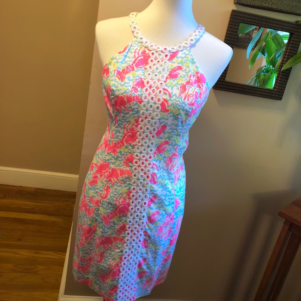 Lilly Pulitzer Lobstah Roll Multi Shift 🦐